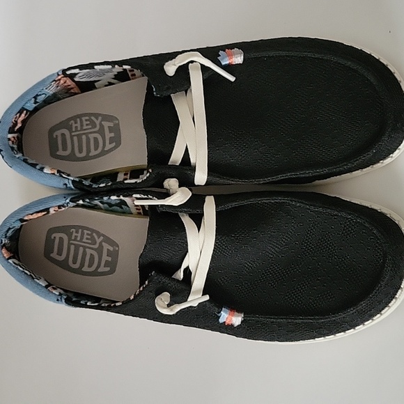 Hey Dude Wendy Boho Black Womens Shoe Sz 11 - Picture 3 of 10